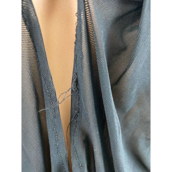 Unique black mesh tankini - Picture 7 of 10